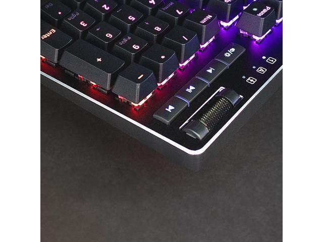 iBUYPOWER - MEK 4 - Full-size Wired RGB Mechanical Tactile Brown Switch Gaming Keyboard with Custom Lighting - Black - image 8