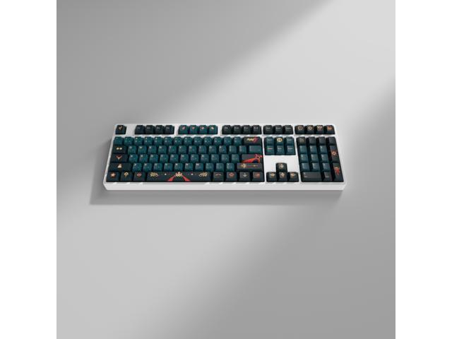 HYTE - Official Songque "Shadowdimmer" Keycap Set and Encased Fortune Desk Pad Bundle - Green - image 4