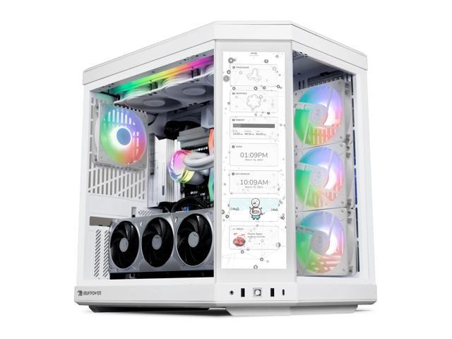 iBUYPOWER Y70TI Gaming PC Desktop Computer with HYTE Touch Screen Case, Intel Core Ultra 9 285 CPU, NVIDIA RTX 5070Ti 16GB GPU, 32GB DDR5 RGB RAM,...