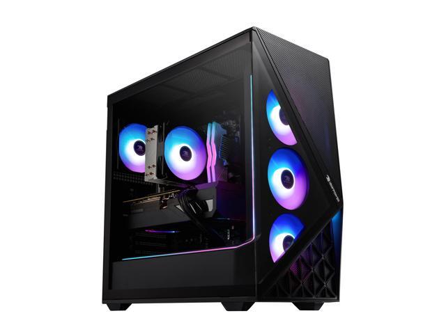 iBUYPOWER Slate Gaming PC Desktop - Intel Core i9 14900F, NVIDIA GeForce RTX 5070 12GB, 32GB DDR5 RGB RAM, 1TB NVMe SSD