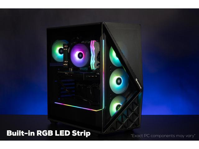 iBUYPOWER Slate Gaming PC Desktop - Intel Core i9 14900F, NVIDIA GeForce RTX 5070 12GB, 32GB DDR5 RGB RAM, 1TB NVMe SSD