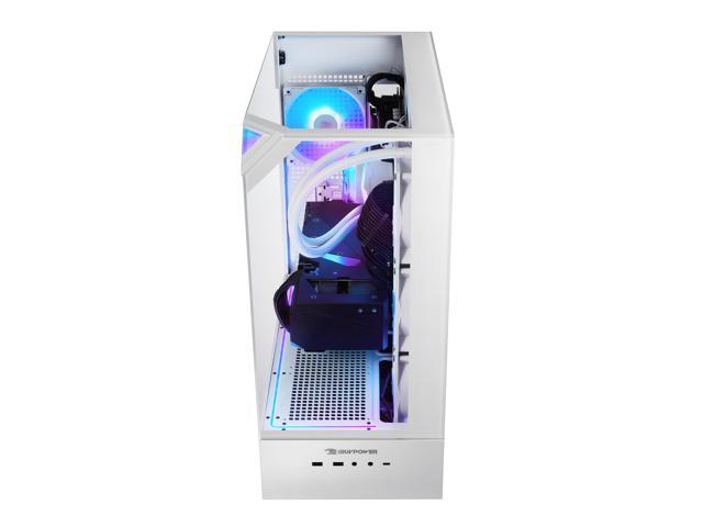 iBUYPOWER - Element 9 Gaming Desktop PC -Intel Core i7 14700F, NVIDIA GeForce RTX 5060Ti 16GB,32GB DDR5 RGB,1TB SSD - White - image 8