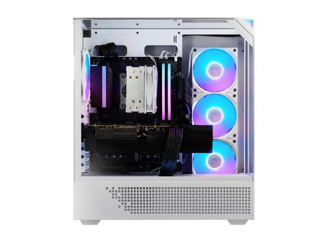 iBUYPOWER - Element 9 Gaming Desktop PC -Intel Core i7 14700F, NVIDIA GeForce RTX 5060Ti 16GB,32GB DDR5 RGB,1TB SSD - White - image 4