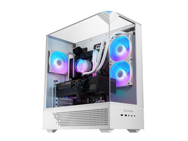 iBUYPOWER Element Gaming PC Desktop Computer AMD Ryzen 7 7800X3D CPU, AMD Radeon RX 9070XT 16GB GPU, 32GB DDR5 RGB RAM, 2TB NVMe SSD, Windows 11...