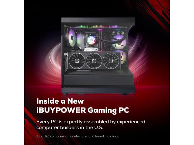 iBUYPOWER Y40 Gaming PC Desktop Computer Intel Core Ultra 7 270K Plus CPU, NVIDIA GeForce RTX 5080 16GB GPU, 32GB DDR5 RAM, 1TB NVMe SSD, Windows...