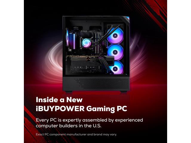 iBUYPOWER Element Gaming PC Desktop Computer Intel Core Ultra 7 270K Plus CPU, NVIDIA GeForce RTX 5070 12GB GPU, 32GB DDR5 RAM, 1TB NVMe SSD,...