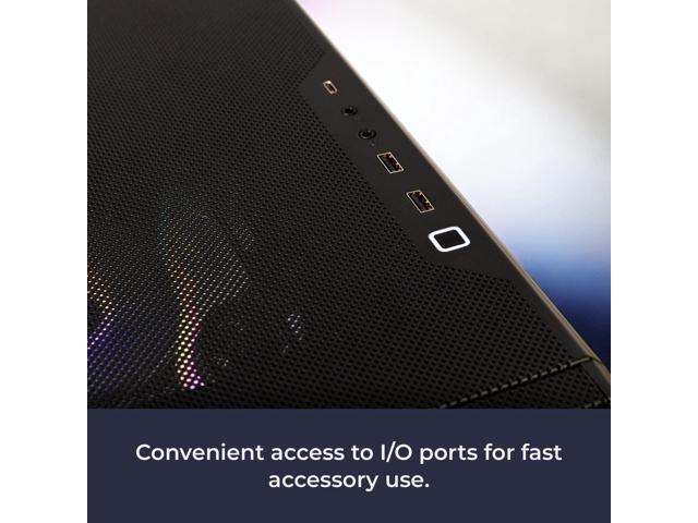 iBUYPOWER Slate Gaming PC Desktop Computer Intel Core i7 14700F CPU, NVIDIA GeForce RTX 5070 12GB GPU, 32GB DDR5 RGB RAM, 1TB NVMe SSD, Windows 11...