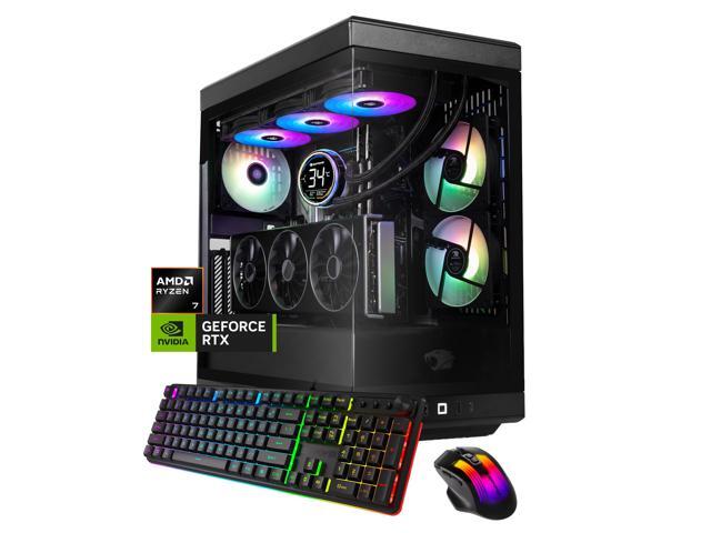 iBUYPOWER Y40 Gaming PC Desktop Computer AMD Ryzen 7 9800X3D CPU, NVIDIA GeForce RTX 5070Ti 16GB GPU, 32GB DDR5 RAM, 1TB NVMe SSD, Windows 11 Home,...