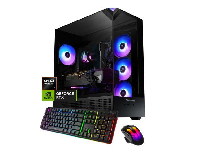 iBUYPOWER Element Gaming PC Desktop Computer AMD Ryzen 7 7800X3D CPU, NVIDIA GeForce RTX 5060Ti 16GB GPU, 16GB DDR5 RAM, 1TB NVMe SSD, Windows 11...