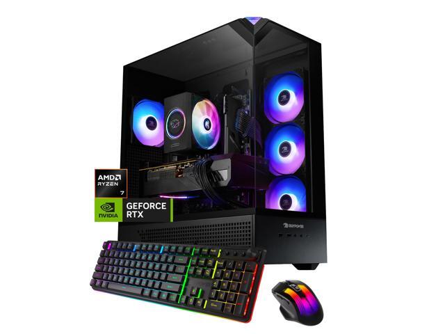 iBUYPOWER Element Gaming PC Desktop Computer AMD Ryzen 7 8700F CPU, NVIDIA GeForce RTX 3050 6GB GPU, 16GB DDR5 RAM, 1TB NVMe SSD, Windows 11 Home,...