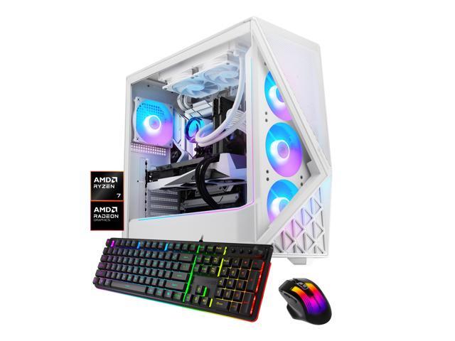 iBUYPOWER Slate Gaming PC Desktop Computer AMD Ryzen 7 7700X3D CPU, AMD Radeon RX 9070 GRE 12GB GPU, 32GB DDR5 RAM, 1TB NVMe SSD, Windows 11 Home,...