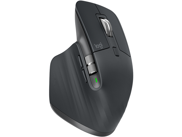 Logitech MX Master 3 Advanced Bluetooth Wireless Mouse workflow 4000 DPI Sensor MICE EASY-SWITCH ENABLED UP TO 3 device for Windows® and macOS