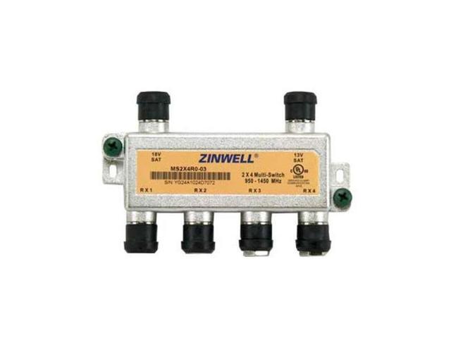 DirecTV Zinwell 2 X 4 Multi-switch 950-1450 Mhz - 1450 Mhz (ms2x4r0-03)
