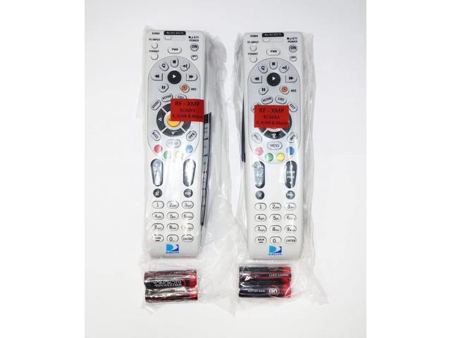 2 Pack - DIRECTV RC66RX IR/RF Remote Control