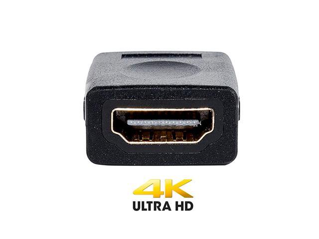 SatelliteSale Digital HDMI Female to Female HDMI Coupler PVC Black Adapter