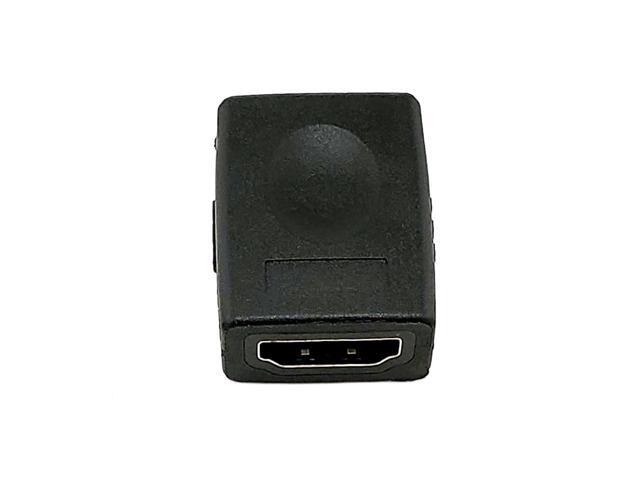 SatelliteSale Digital HDMI Female to Female HDMI Coupler PVC Black Adapter