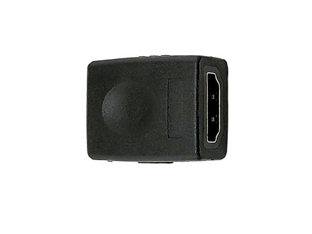 SatelliteSale Digital HDMI Female to Female HDMI Coupler PVC Black Adapter