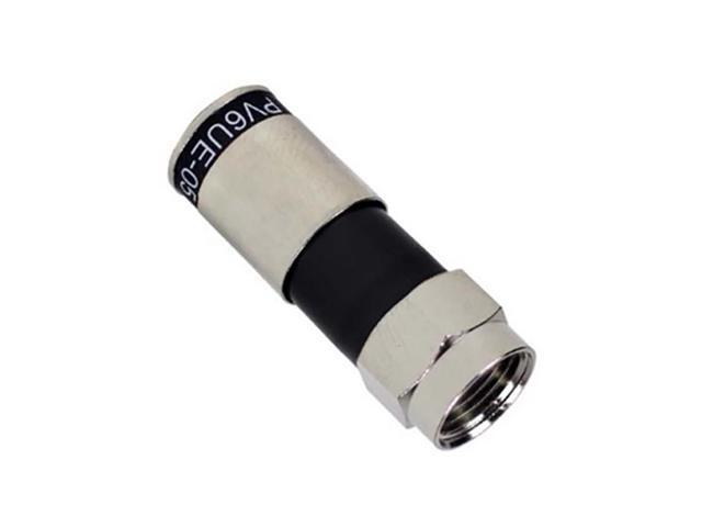 Perfect Vision PV6UE-05 'Ridgeloc' Universal Fit RG6 Coax Cable Compression C...