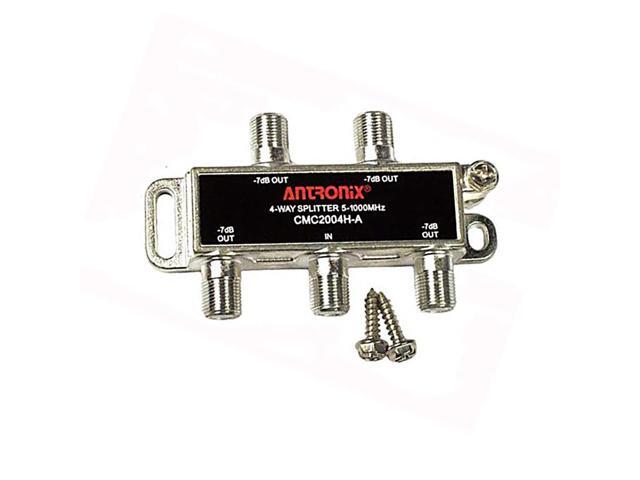 Splitter CMC2004H-A, Broadband RF 4 Output MoCA Capable 5-1002MHZ By Antronix