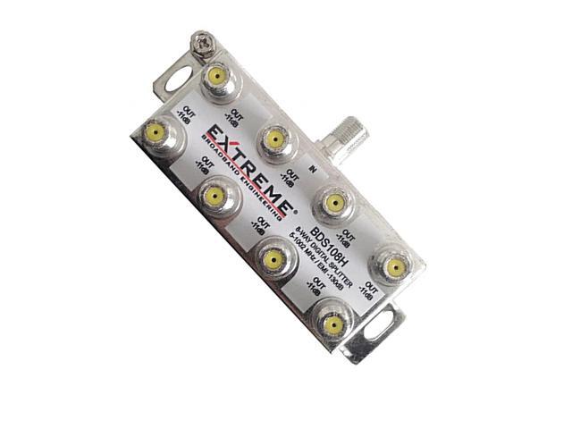 Cable TV Amps BDS102H 1GHz Coax Male to Female Cable Splitter with Mounting Screws 2 Pack - image 5