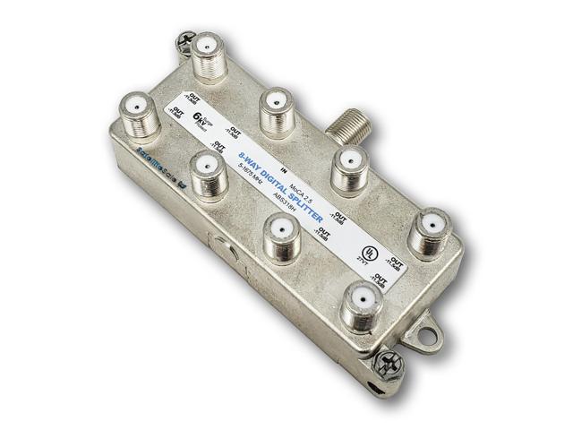 Amphenol 8-Way Digital Coaxial Splitter MoCA 2.5 ABS318H