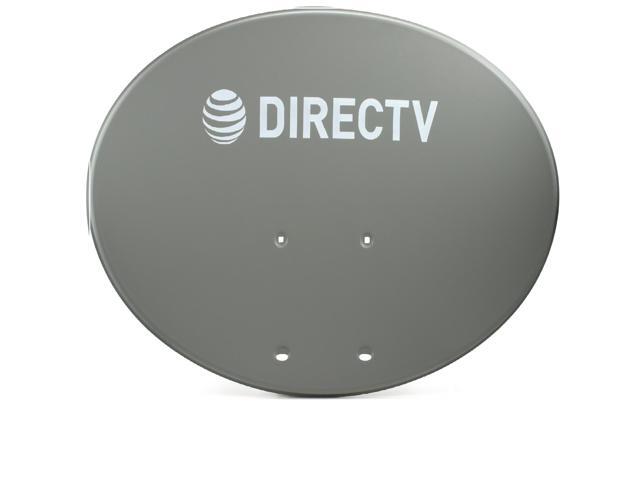 Lot 4 Slimline DirecTV DTV Dish Antennas KA/KU HD MPEG4 W/Monopoles - image 4
