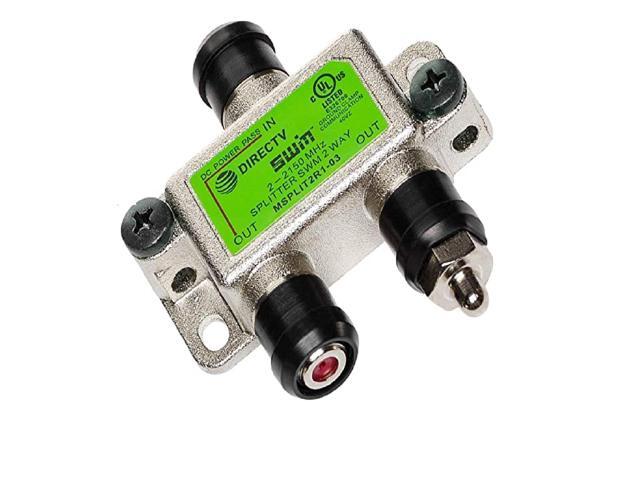 Directv SWM Approved 2-Way Wide Band Splitter (2-Pack) - image 4