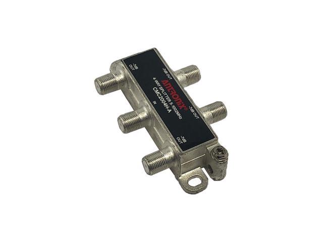 Antronix CMC2004H 4-Way, 5 Pack Horizontal Splitter -7db Ports 5-1002 MHz