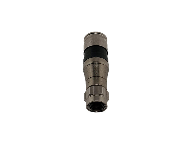 PPC BELDEN EX11N716PLUS Signal Tight Aqua Drop Connectors for RG6 RG6QUAD 5 Pack
