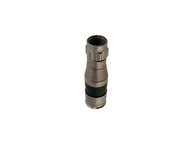 PPC BELDEN EX11N716PLUS Signal Tight Aqua Drop Connectors for RG6 RG6QUAD 5 Pack