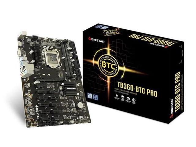 UPC 802700507755 product image for Biostar TB360-BTC PRO 12 GPU Crypto Mining Motherboard ATX 32G 12 X Pci-E 3.0 Us | upcitemdb.com