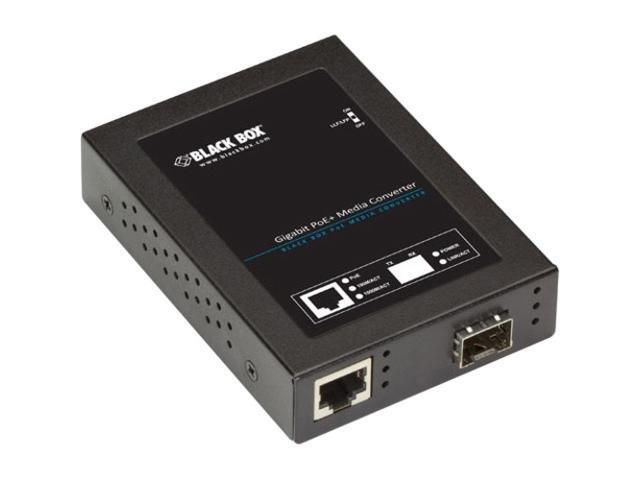 BLACK BOX LPS535A-SFP GIGABIT POEPSE MEDIA CONVERTER