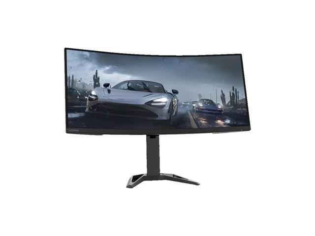 Lenovo G34W-30 34' Monitor (3440 x 1440) 2HDMI 350nit 165Hz VA .5 ms - Black