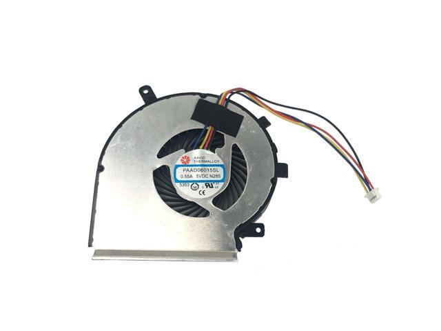 Gpu and Cpu cooling fan for MSI GL62M 7RD 7RDX GL62M 7REX 7RFX 4 PIN