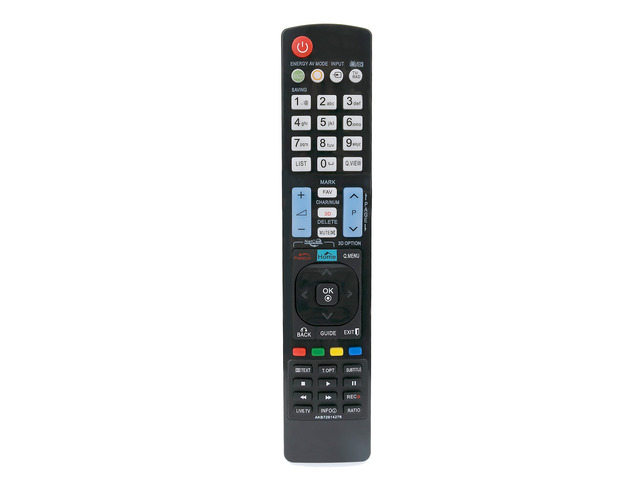 New AKB72914276 Replace Remote for LG Plasma 3D TV 32LD350 32LD450 32LE5300 37LD450 37LE5300 42LD450 42LD520 47LD450 47LD520 42LK450 42LV355C...