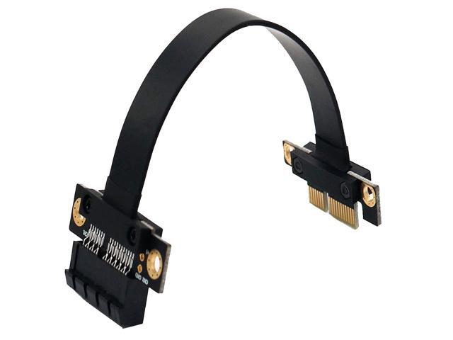 Sintech PCI-e Express 36PIN 1X Riser Extender Extension Card with 20CM High Speed Flex Cable