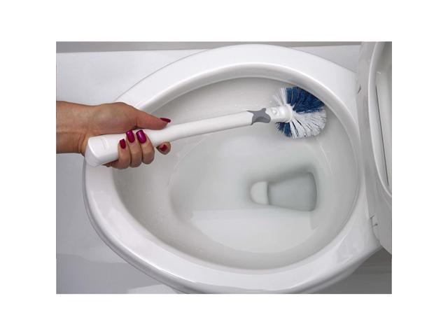 Photos - Other sanitary accessories Unger No-Drip Toilet Brush Set 7H928-00-B079X-1 