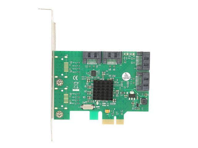 Hard Disk Expansion Card,Hard Disk Expansion Card PCIE SATA 88SE9215 Portable Computer Accessories 6Gbps 2.0-Channel,Hard Drive Controller Card