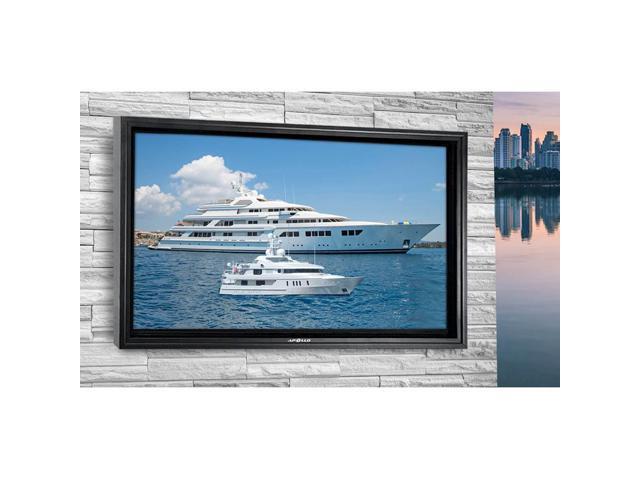 Apollo Enclosures - Apollo 75" Deluxe Outdoor TV Enclosure for 70" to 75" TVs, Quality Aluminum Construction, UL/CSA certified for safety - Black - image 4