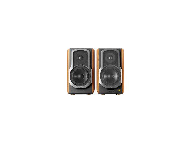 Edifier - S1000MKII Audiophile Active Bookshelf 2.0 Speakers, Computer Speakers - 120W Optical Input - Bluetooth 5.0 HD - Wood/Black - image 10