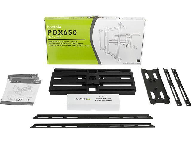 Kanto - Full-Motion TV Wall Mount for Most 37" - 75" TVs - Extends 21.8" - Black - image 12