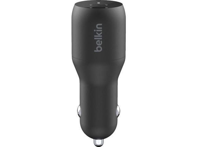 Belkin - BOOST↑CHARGE  Dual USB-C Car Charger 36W - Black - image 6
