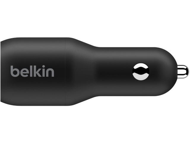 Belkin - BOOST↑CHARGE  Dual USB-C Car Charger 36W - Black - image 8