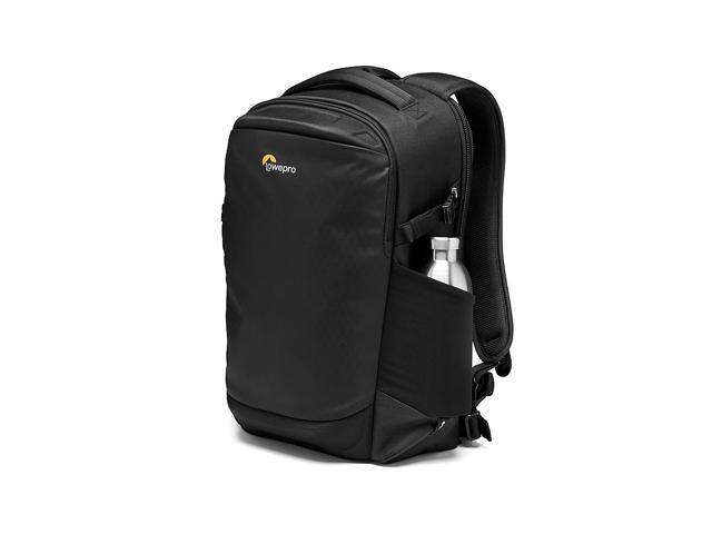 lowepro flipside bp 300 aw iii mirrorless and dslr camera backpack - black - with rear access - with side access - with adjustable dividers - for...