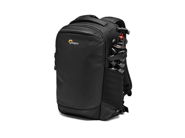 lowepro flipside bp 300 aw iii mirrorless and dslr camera backpack - black - with rear access - with side access - with adjustable dividers - for...
