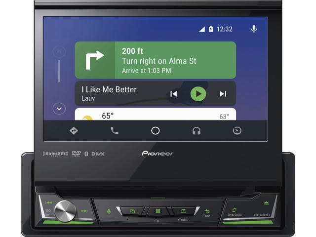 Pioneer - 7" Motorized Android Auto and Apple CarPlay Bluetooth Digital Media (DM) Receiver - Black - image 10