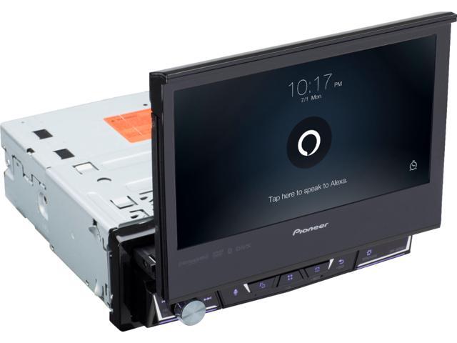 Pioneer - 7" Motorized Android Auto and Apple CarPlay Bluetooth Digital Media (DM) Receiver - Black - image 12