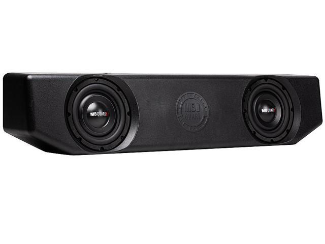 MB Quart - Jeep JT Gladiator Tuned 8" Dual-Voice-Coil 2-Ohm Subwoofer with Enclosure - Black - image 6