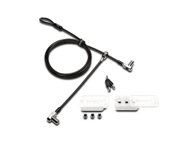 Kensington Universal 3-In-1 Keyed Cable Lock - Twin Lockheads For Laptops & Other Devices (K63380Ww)
