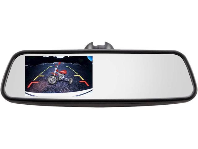 Metra - iBEAM 4.5" Replacement Rearview Mirror Monitor - Black - image 4
